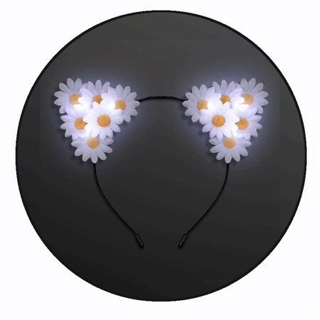 Endless Games LED Daisy Flowers Cat Animal Ears Headband EN2800546